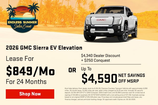 2026 GMC SIERRA EV ELEVATION