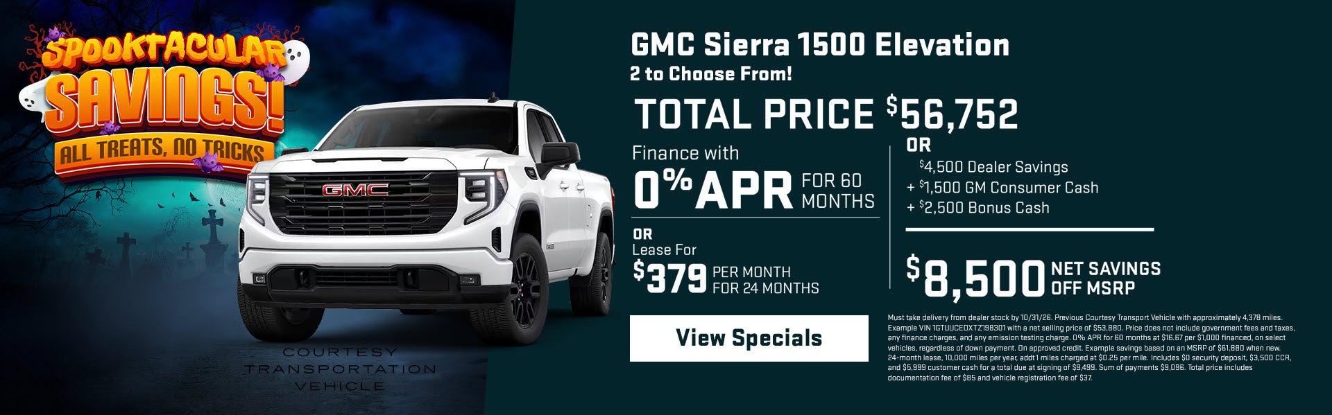View Specials